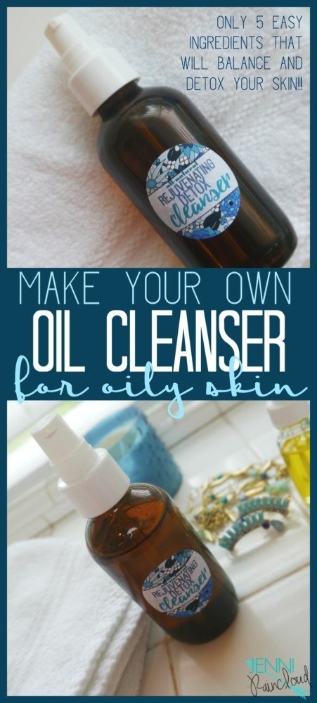 DIY Oily Skin Oil Cleanse