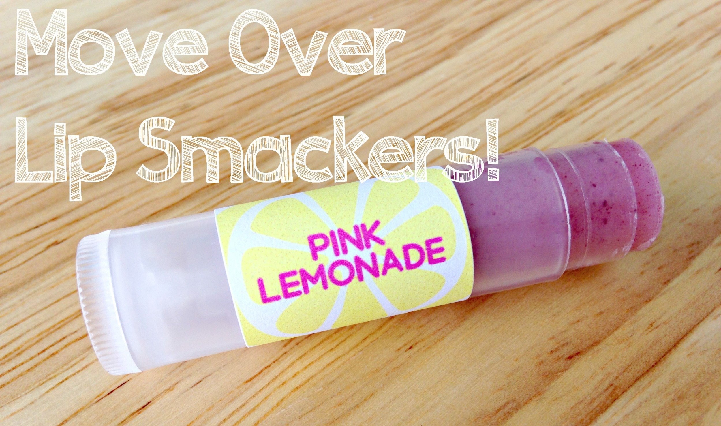DIY Pink Lemonade Chapstick