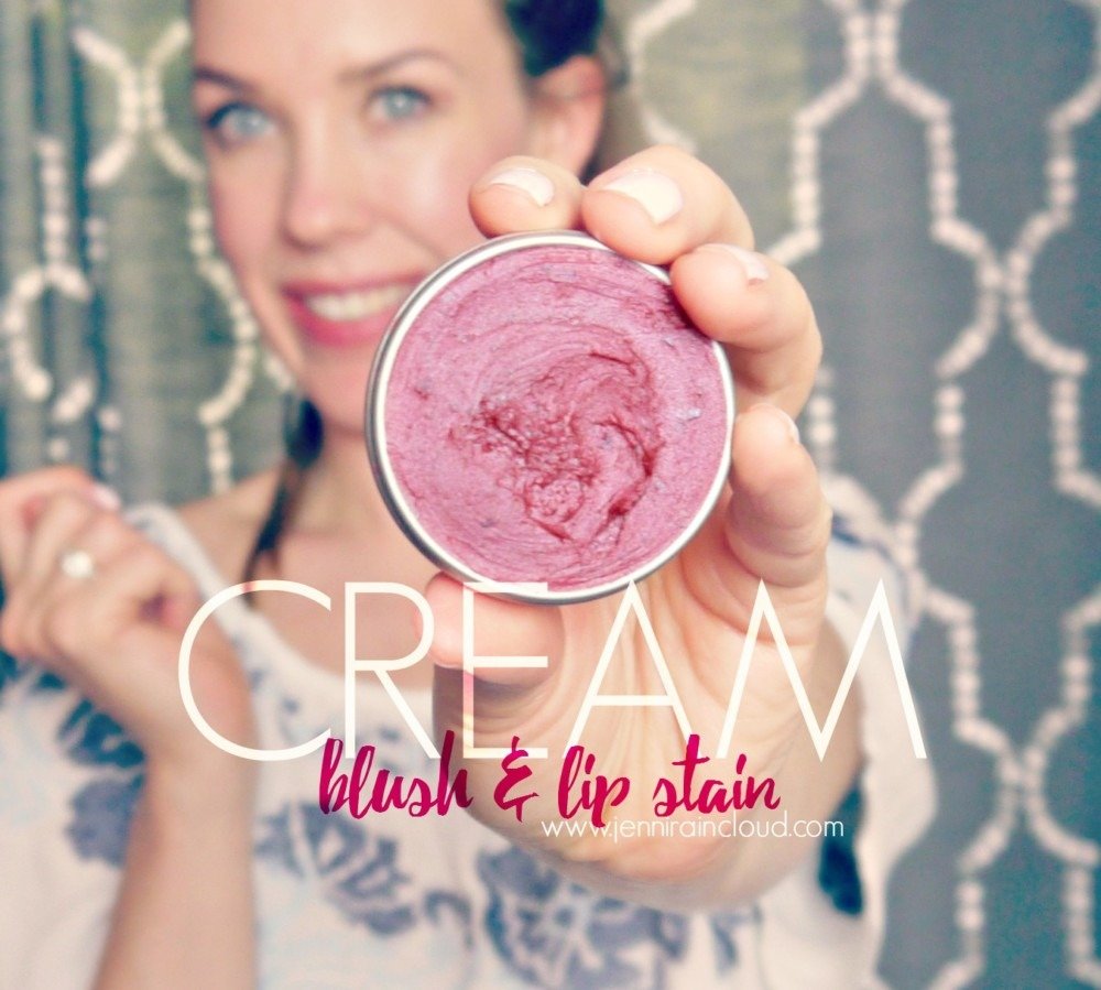 DIY Cream Blush and lip stain