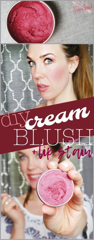 DIY Cream Blush and Lip Stain