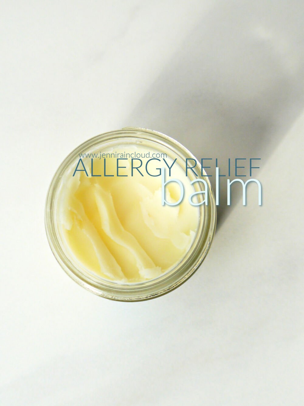 DIY Allergy Balm