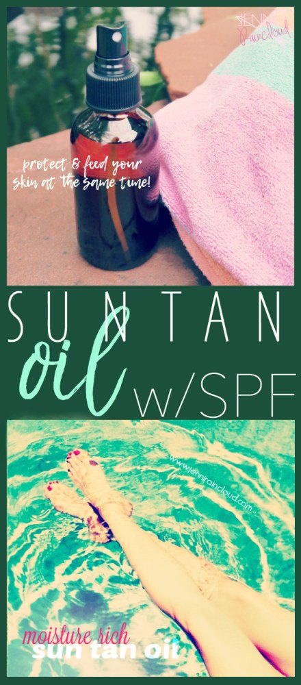 DIY Suntan Oil