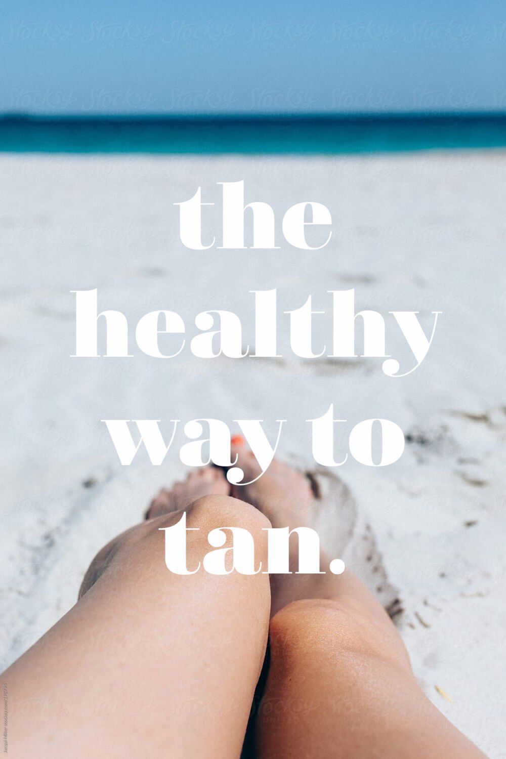 The Healthy Way To Tan