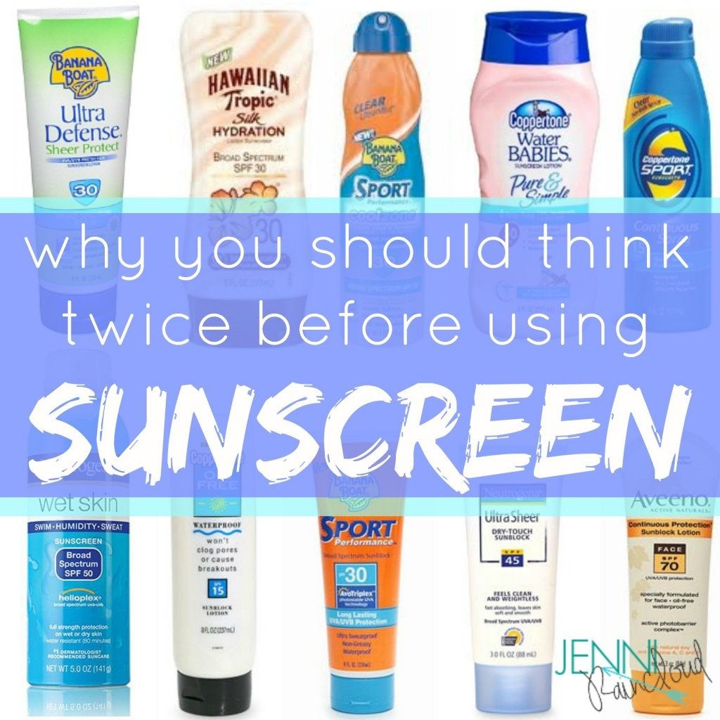 The dangers of Sunscreen