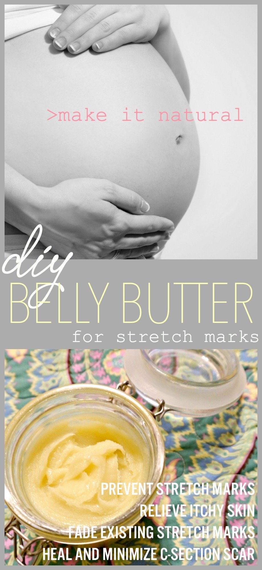 DIY Belly Butter
