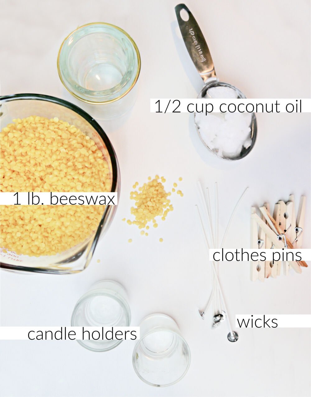 How to Make Beeswax Candles Supplies